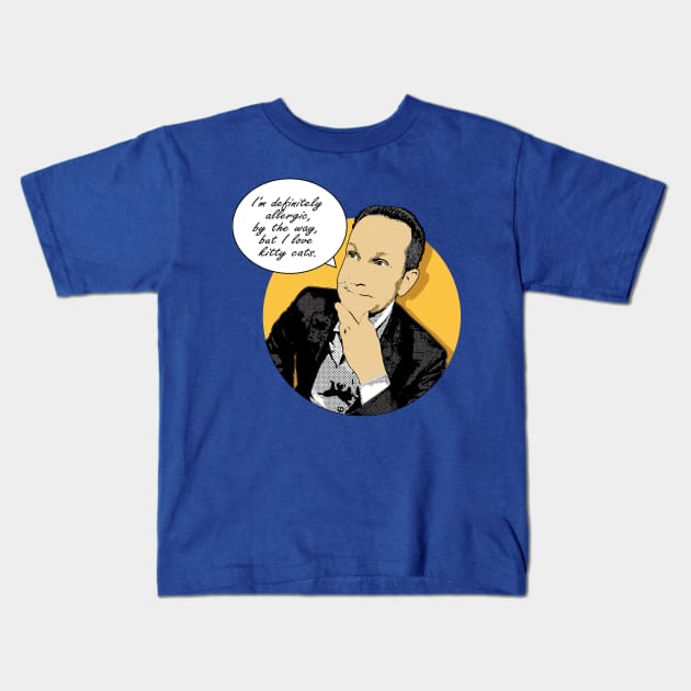 jimmy pardo comic style design Kids T-Shirt by Bread Barcc